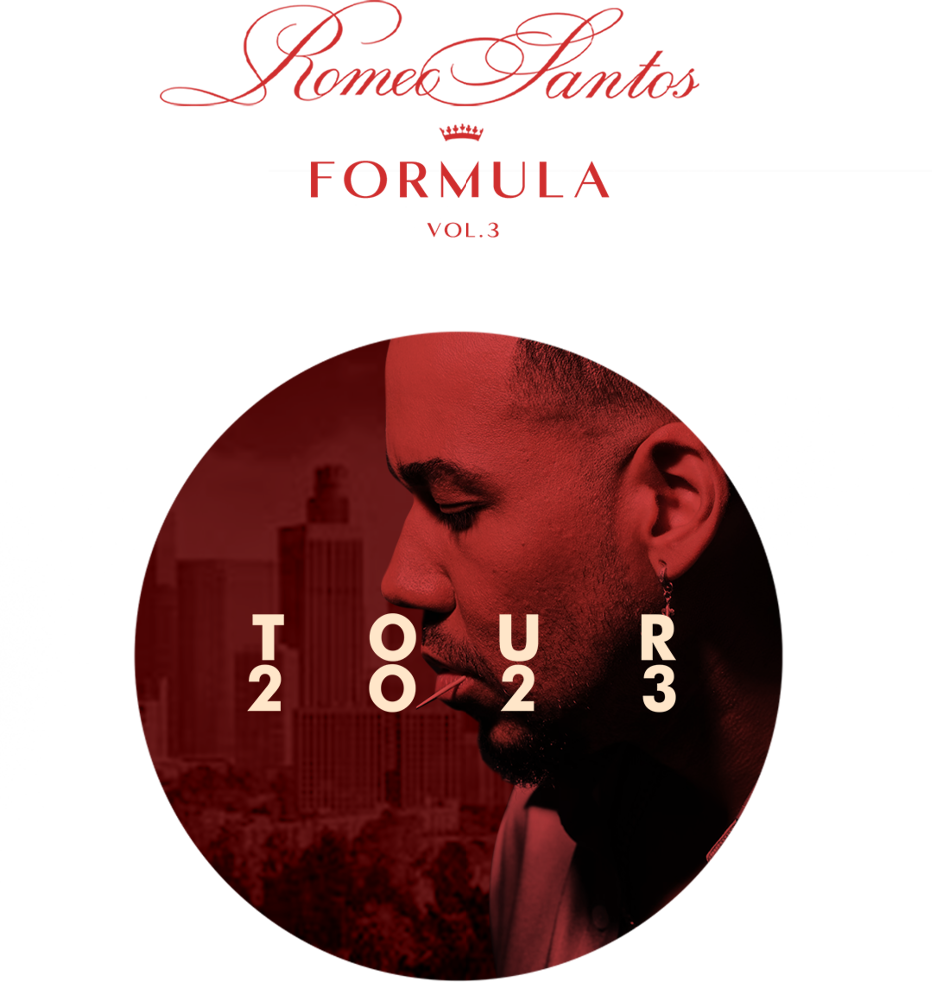 romeo santos tour la formula vol.3 2023 teleticket